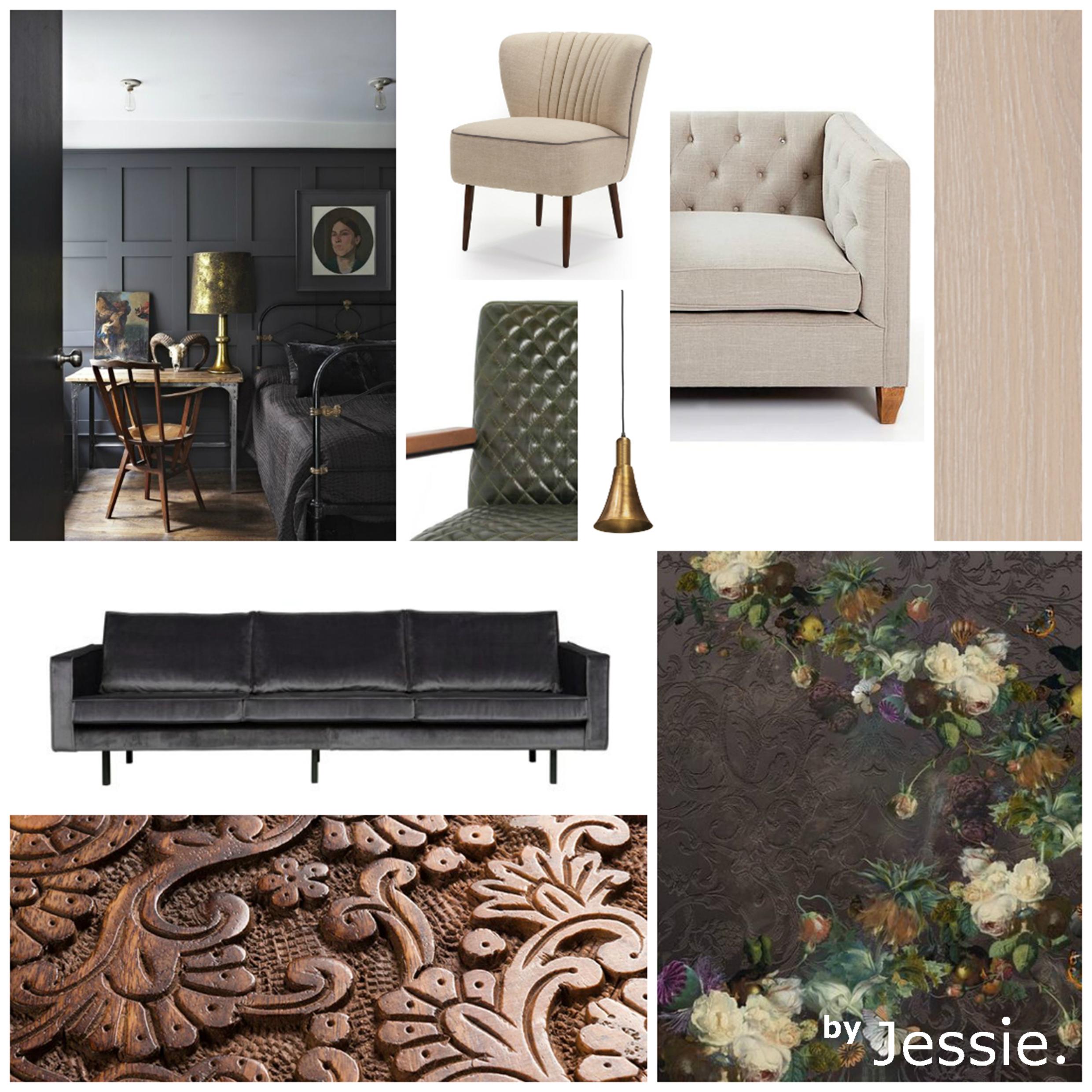 Portfolio byJessie. Moodboard Klassiek nieuw